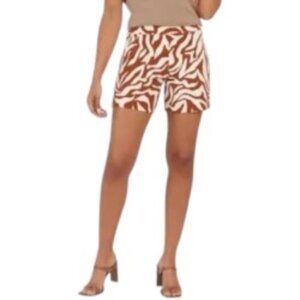 Spanx On-The-Go Zebra Stripe Shorts Small